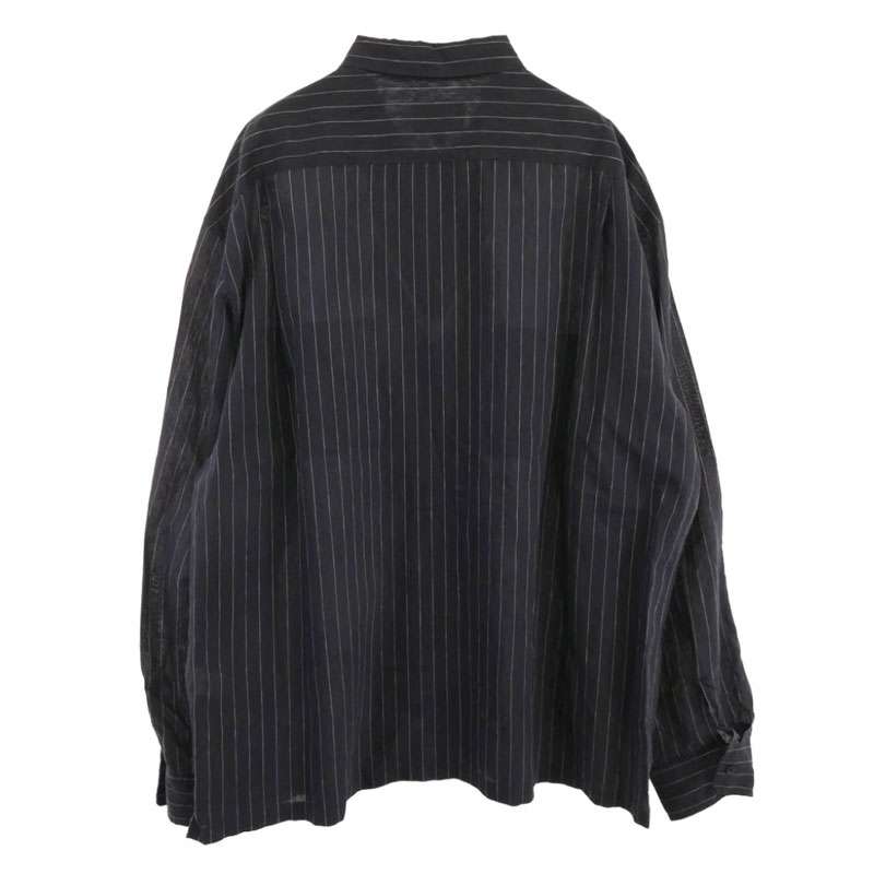 シュプリーム 23SS Pinstripe Linen Shirt ピンストライプ リネン 長袖シャツ 買取実績 画像