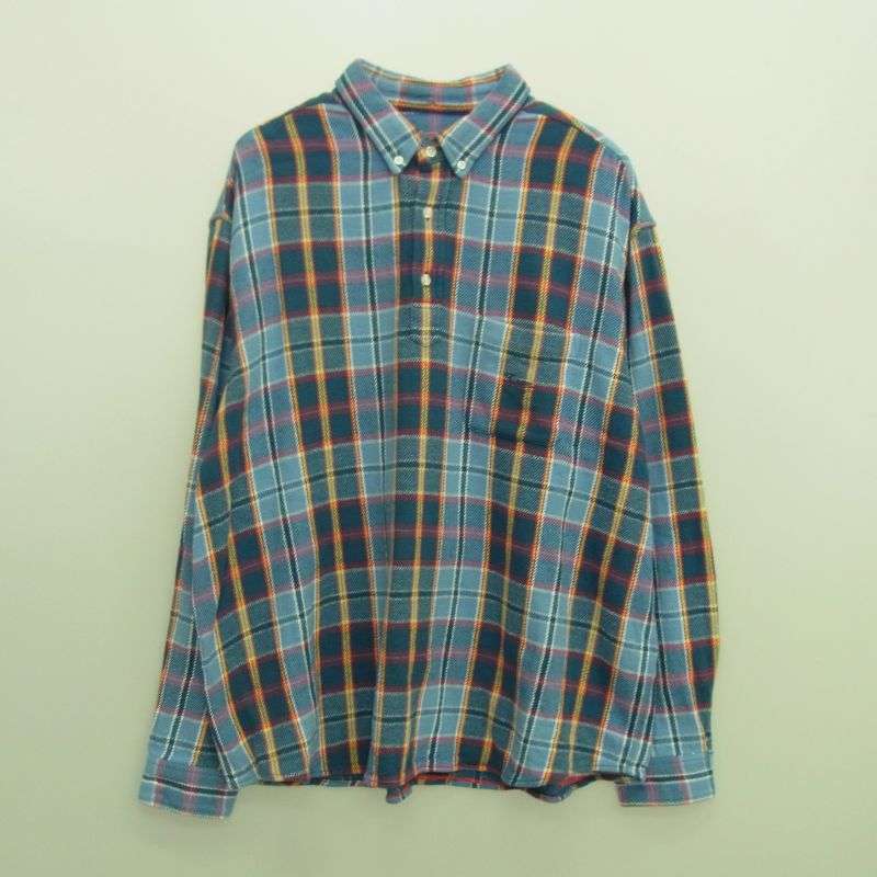 シュプリーム 23SS Pullover Plaid Flannel Shirt プルオーバー プレイド フランネル シャツ 買取実績 画像