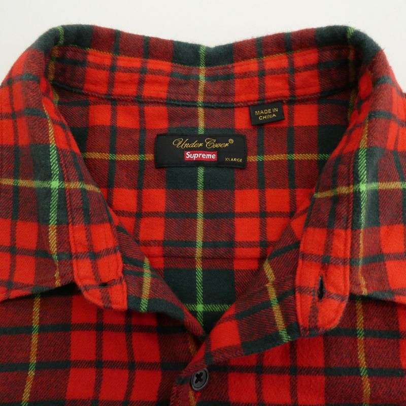 シュプリーム 23SS 23SS S/S Flannel Shirt 半袖 チェック フランネル シャツ 買取実績 画像