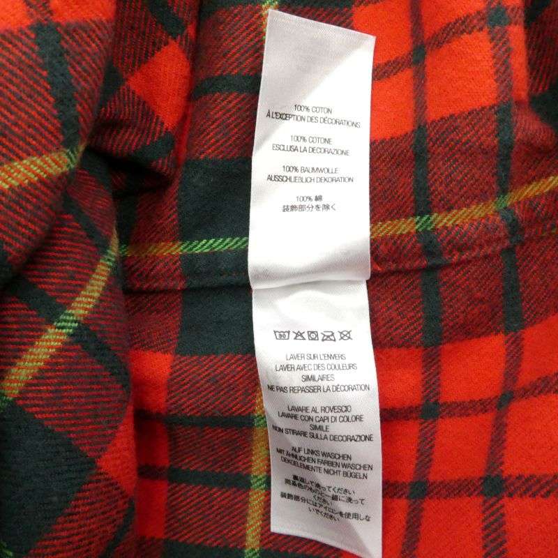 シュプリーム 23SS 23SS S/S Flannel Shirt 半袖 チェック フランネル シャツ 買取実績 画像