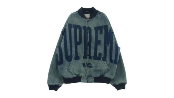 シュプリーム 23SS Washed Knockout Denim Varsity Jacket 買取実績