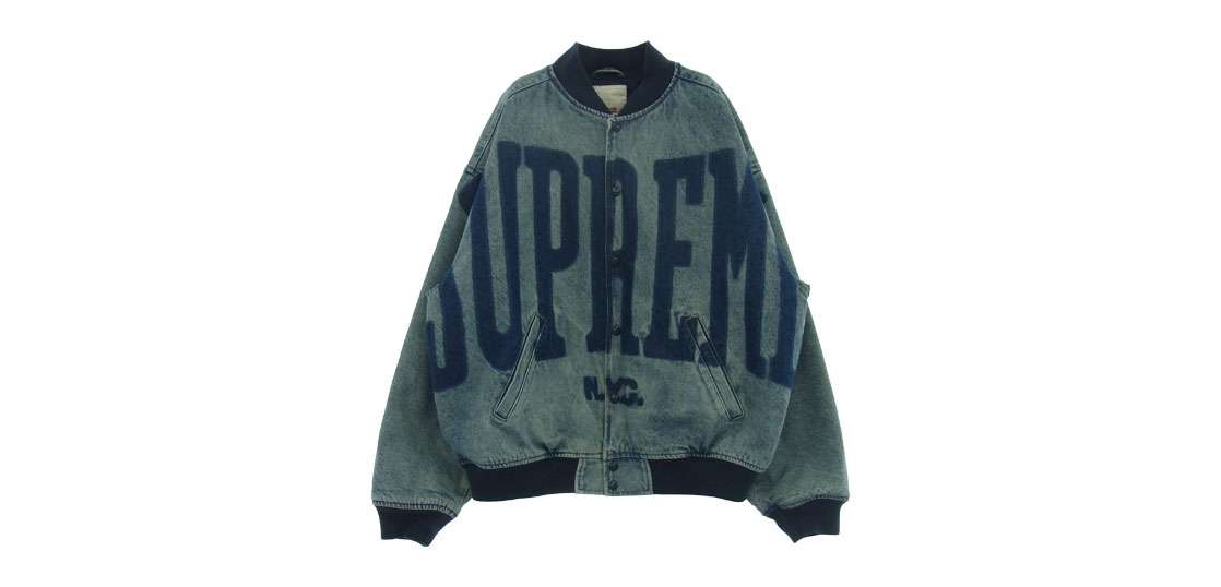 シュプリーム 23SS Washed Knockout Denim Varsity Jacket 買取実績