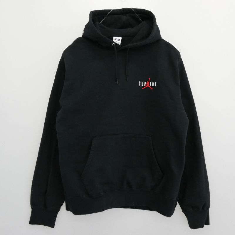 シュプリーム 24AW 799705-010 × Nike ナイキ Jordan Hooded Sweatshirt ジョーダンブランド ロゴプリント プルオーバー スウェット パーカー フーディ 買取実績 画像