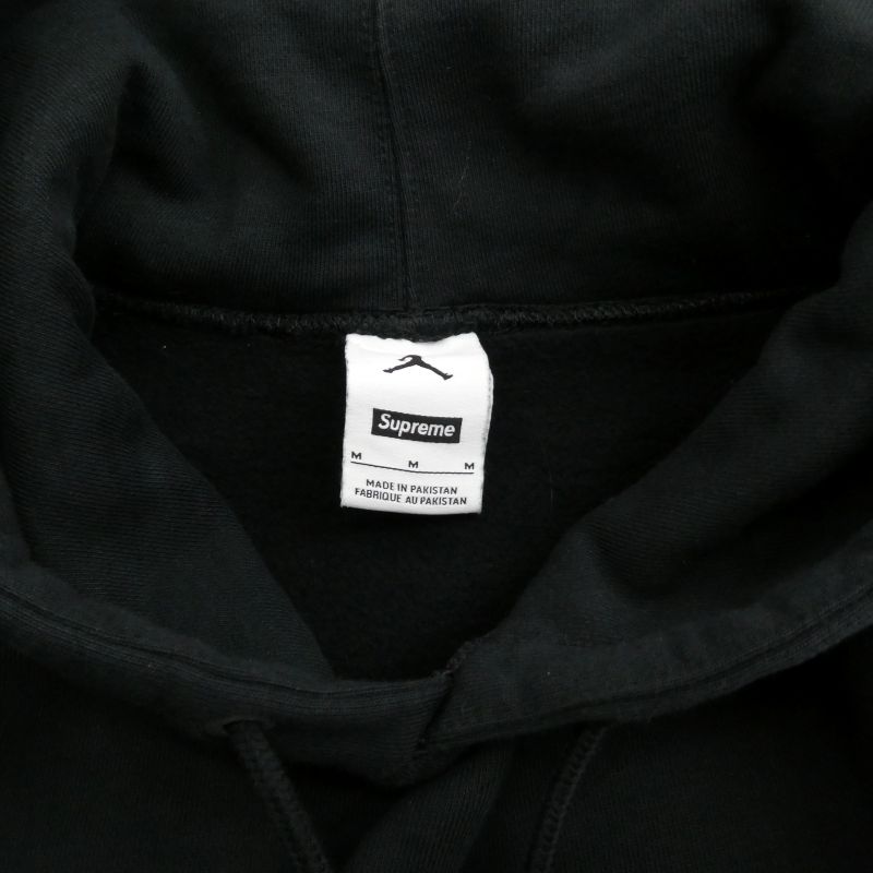 シュプリーム 24AW 799705-010 × Nike ナイキ Jordan Hooded Sweatshirt ジョーダンブランド ロゴプリント プルオーバー スウェット パーカー フーディ 買取実績 画像