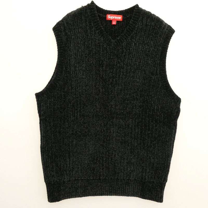 シュプリーム 24AW Chenille Sweater Vest シェニール セーター ニット ベスト 買取実績 画像