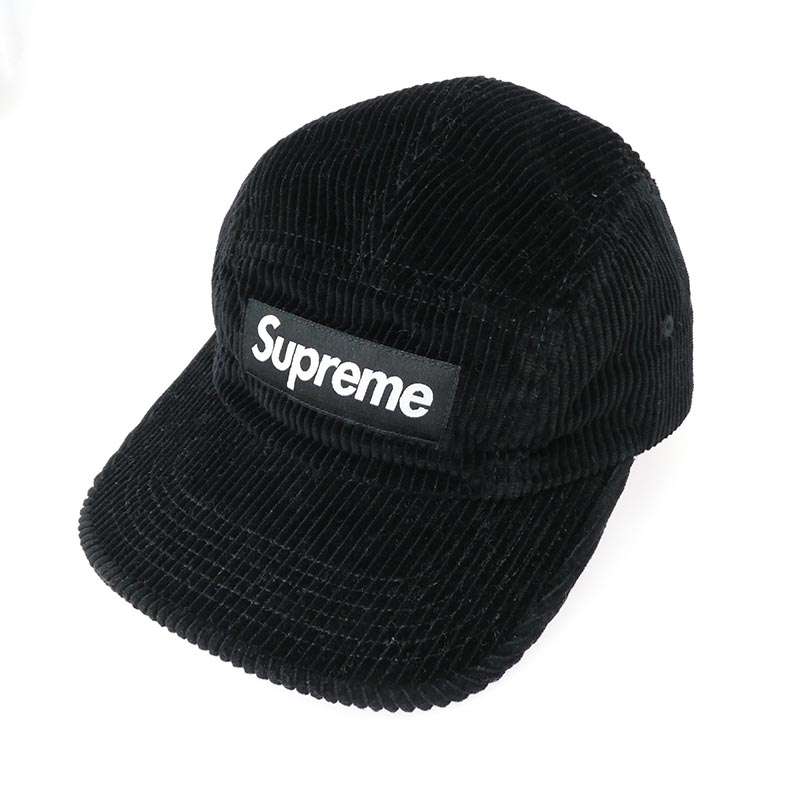 シュプリーム 24AW Corduroy Camp Cap Black 買取実績