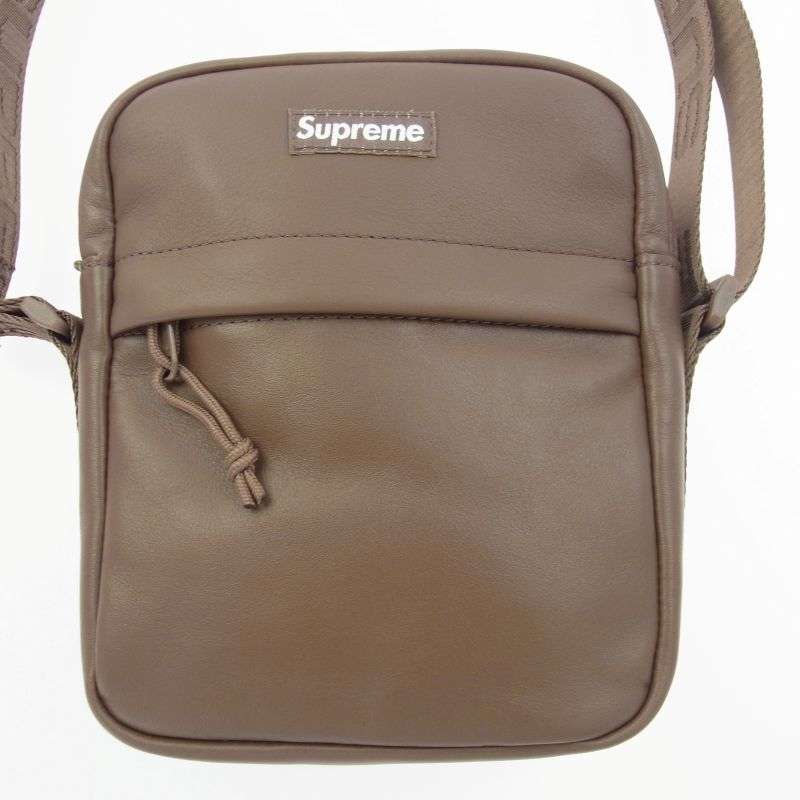 シュプリーム 24AW Leather Shoulder Bag 買取実績 画像