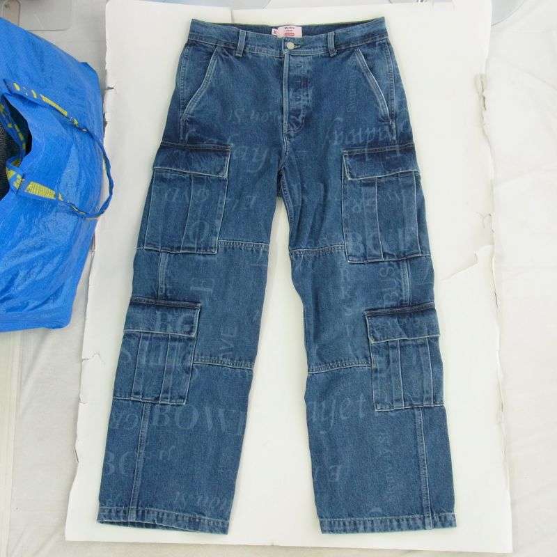 シュプリーム 24AW Martine Rose Denim Cargo Pant マーティンローズ デニム カーゴ パンツ 買取実績 画像