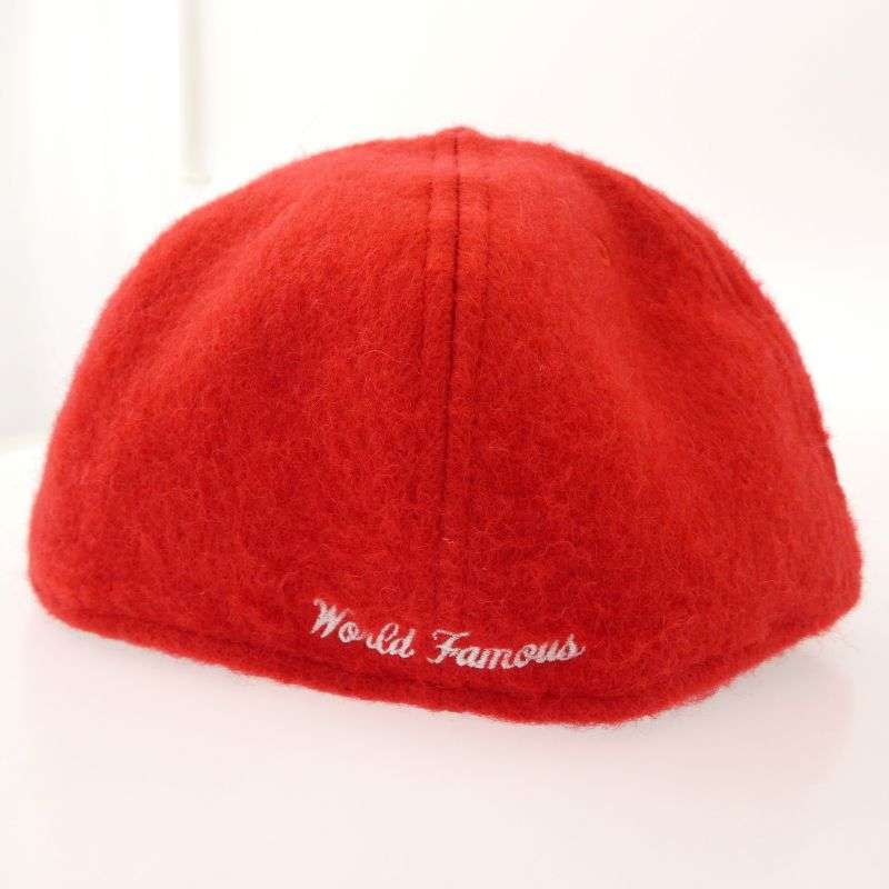 シュプリーム 24AW × New Era 7 1/2 ニューエラ Brushed Wool Box Logo Cap ブラッシュドウール ボックスロゴ キャップ 買取実績 画像