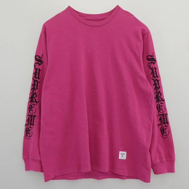 シュプリーム 24AW Old English L/S Top Pink 買取実績
