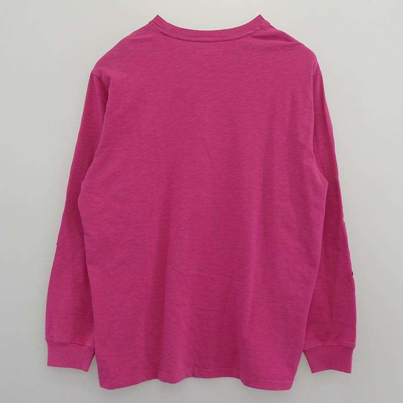 シュプリーム 24AW Old English L/S Top Pink オールド イングリッシュ ロゴ 長袖 カットソー Tシャツ 買取実績 画像
