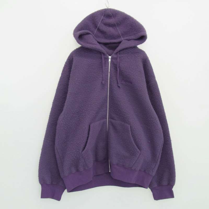 シュプリーム 24AW Pilled Zip Up Hooded Sweatshirt ピルド ジップアップ スウェットシャツ パーカー 買取実績 画像