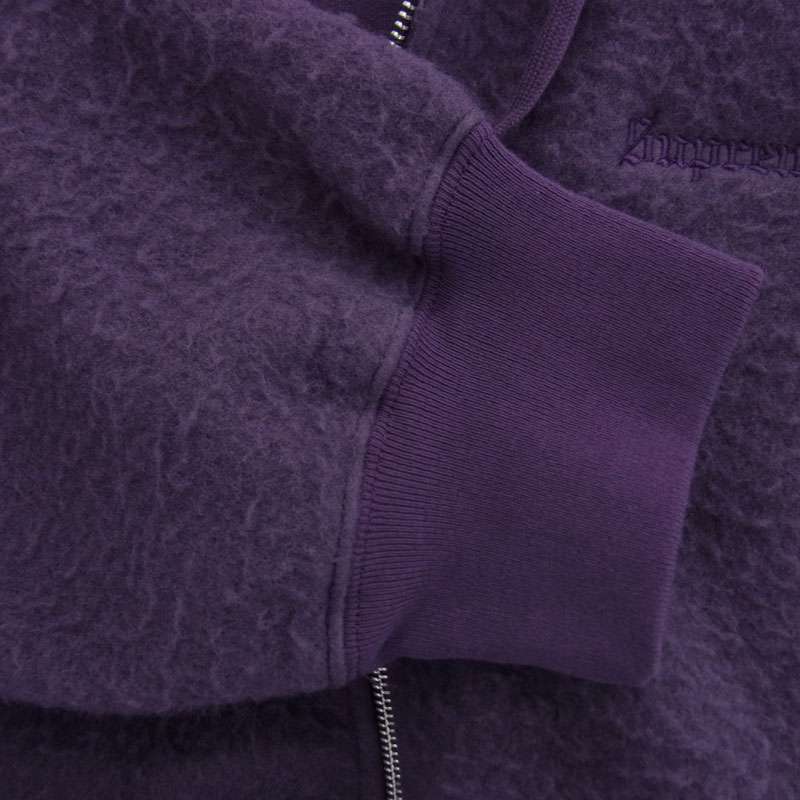 シュプリーム 24AW Pilled Zip Up Hooded Sweatshirt ピルド ジップアップ スウェットシャツ パーカー 買取実績 画像