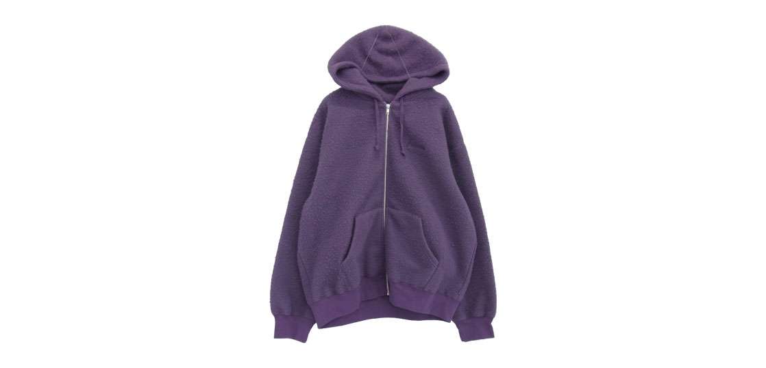 シュプリーム 24AW Pilled Zip Up Hooded Sweatshirt 買取実績
