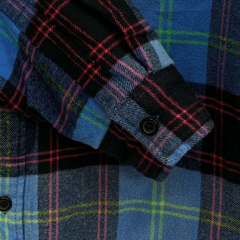 シュプリーム 24AW Quilted Plaid Shirt キルティング プレイド 中綿 シャツ ジャケット 買取実績 画像