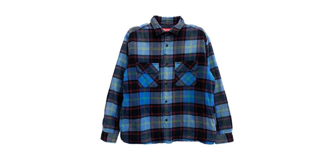 シュプリーム 24AW Quilted Plaid Shirt 買取実績