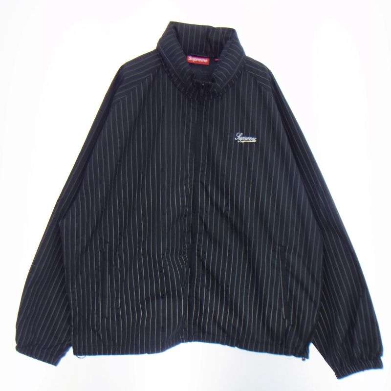 シュプリーム 24AW Reflective Pinstripe Track Jacket リフレクティブ ストライプ トラックジャケット 買取実績 画像