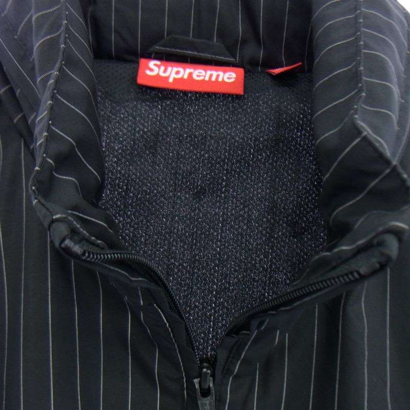 シュプリーム 24AW Reflective Pinstripe Track Jacket リフレクティブ ストライプ トラックジャケット 買取実績 画像