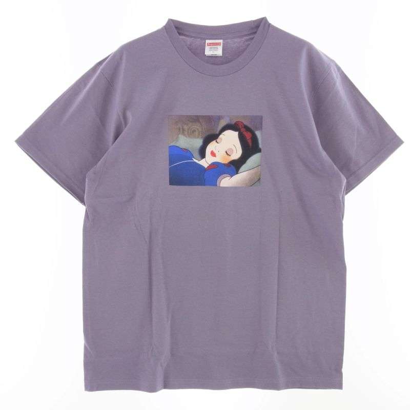 シュプリーム 24AW Snow White Tee Dusty Purple 白雪姫 プリント Tシャツ 買取実績 画像