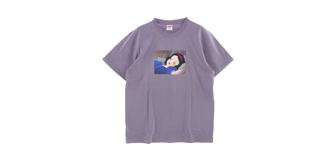 シュプリーム 24AW Snow White Tee Dusty Purple 買取実績