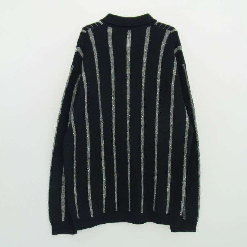 シュプリーム 24AW Speckle Stripe Zip Up Cardigan スパークル ストライプ ジップアップ カーディガン 買取実績 画像