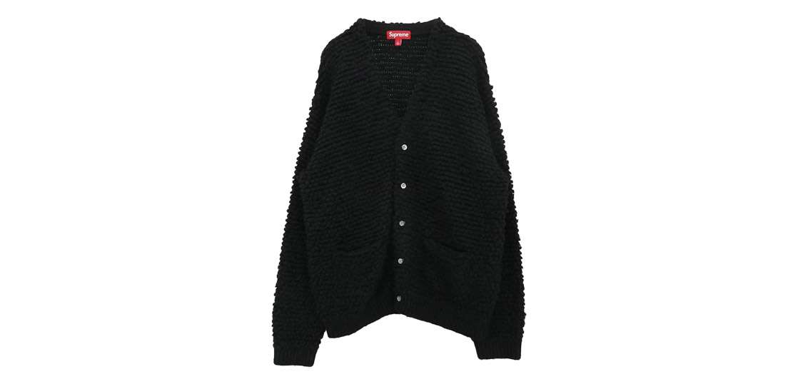 シュプリーム 24AW Textured Knotted Cardigan 買取実績
