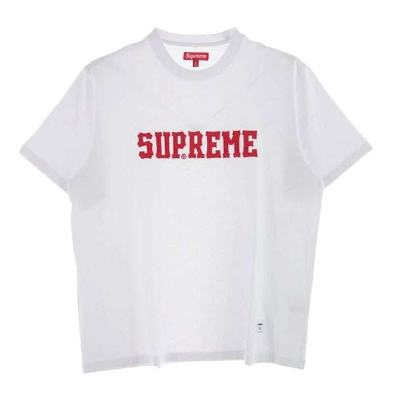 シュプリーム 24AW Twill Applique S/S Top ツウィルアップリケ Tシャツ 半袖カットソー 買取実績 画像