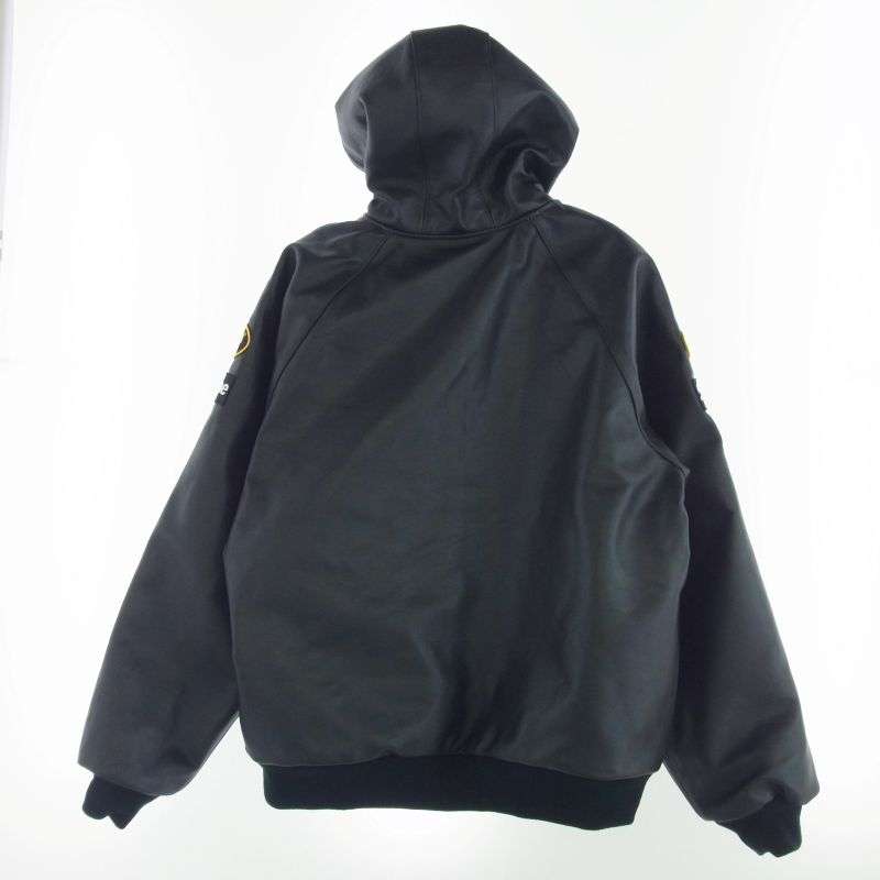 シュプリーム 24AW Vanson Leathers Hooded Work Jacket バンソンレザーズ フーディー ワーク ジャケット 買取実績 画像