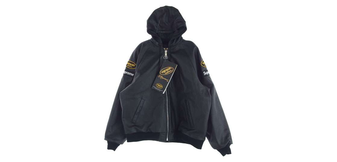 シュプリーム 24AW Vanson Leathers Hooded Work Jacket 買取実績