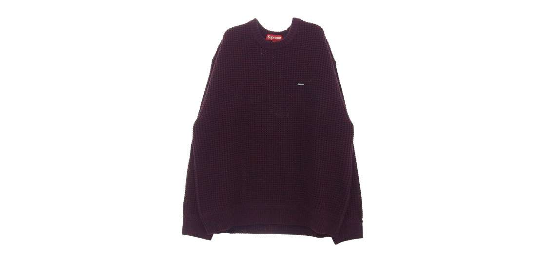 シュプリーム 24AW Waffle Small Box Sweater 買取実績
