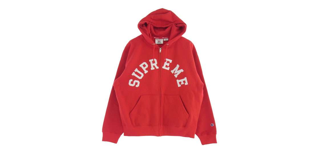 シュプリーム × champion 24ss zip up hooded sweatshirt 買取実績