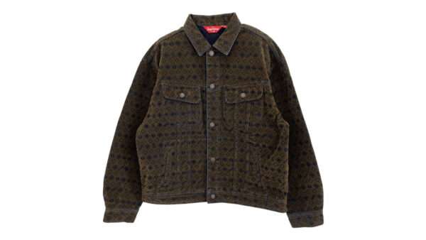 シュプリーム 24SS Flocked Denim Trucker Jacket  買取実績