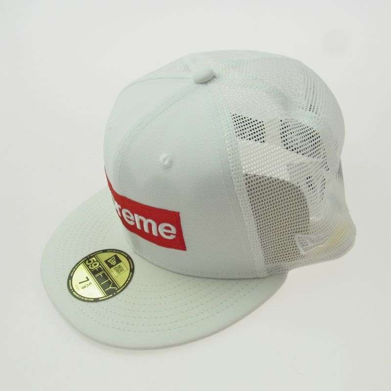 シュプリーム 24SS × NEW ERA Box Logo Mesh Back New Era ボックス ロゴ ニューエラ メッシュ キャップ 買取実績 画像