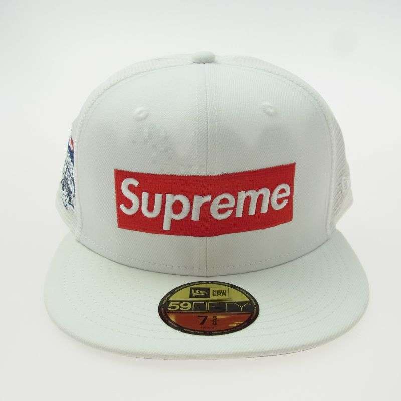 シュプリーム 24SS × NEW ERA Box Logo Mesh Back New Era ボックス ロゴ ニューエラ メッシュ キャップ 買取実績 画像