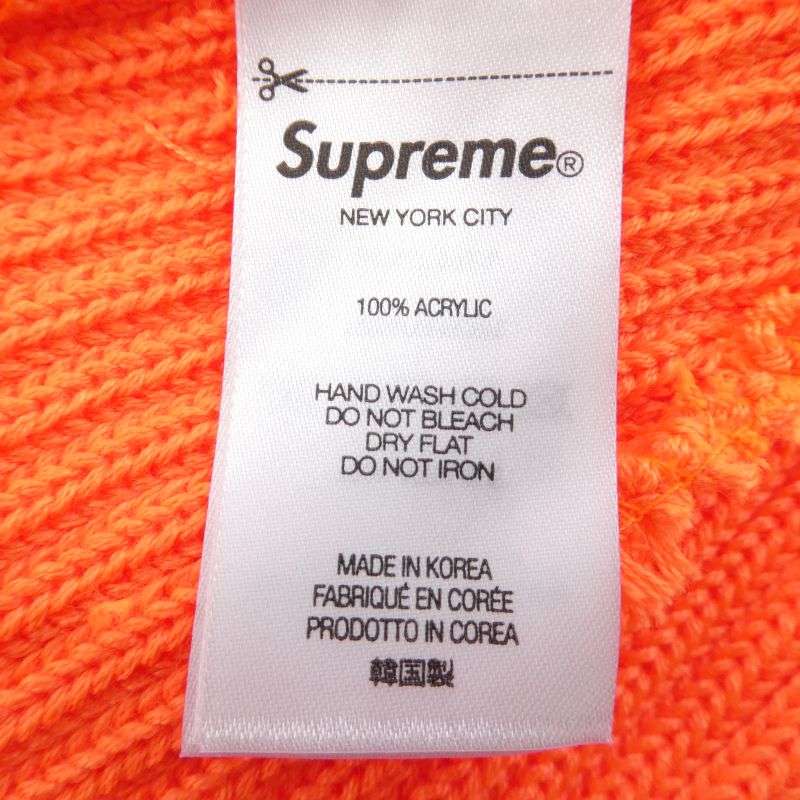 シュプリーム 24SS Overdyed Beanie small box logo スモール ボックス ロゴ オーバーダイ ビーニー ニット帽 キャップ 買取実績 画像