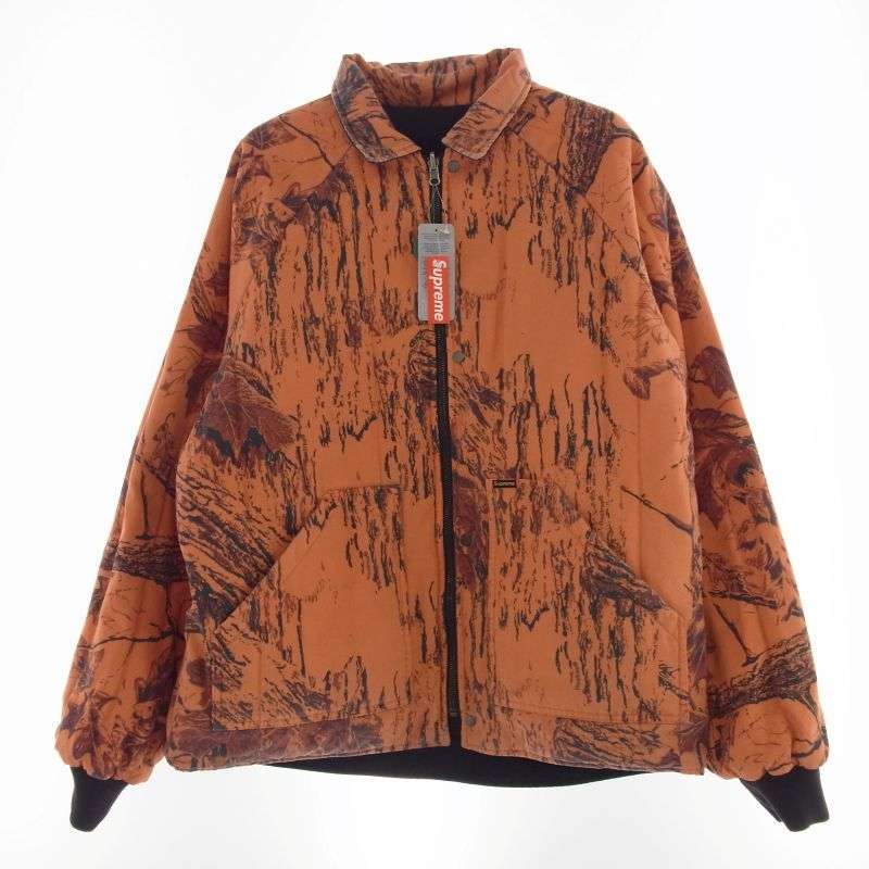 シュプリーム 24SS REALTREE REVERSIBLE QUILTED WORK JACKET リアル ツリー リバーシブル ブルゾン ジャケット 買取実績 画像