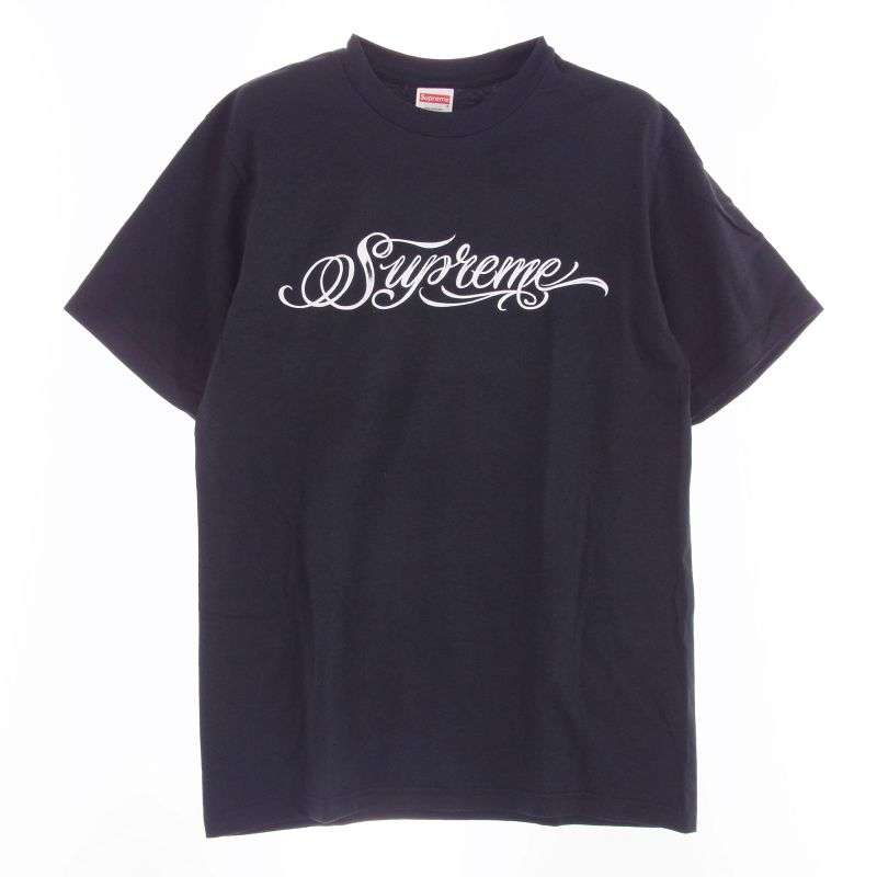 シュプリーム 24SS RN101837 Script Tee スクリプト ロゴ 半袖 T シャツ 買取実績 画像