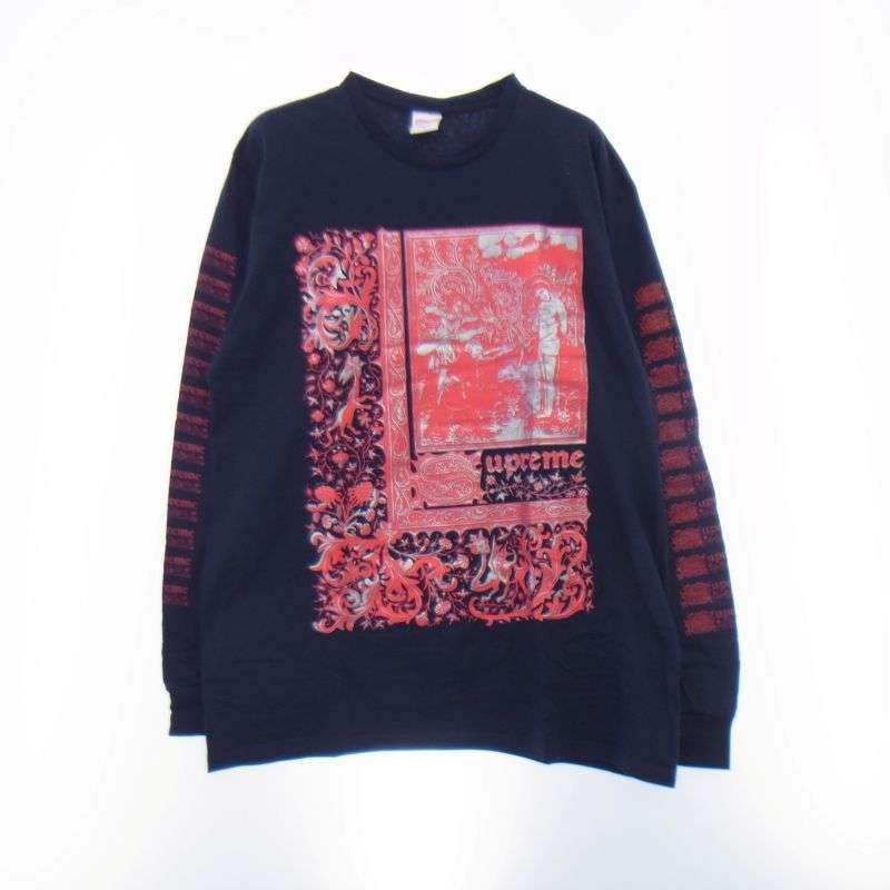 シュプリーム 24SS Saint Sebastian L／S Teeセイント セント セバスチャン スリーブロゴ 長袖 カットソー 買取実績 画像