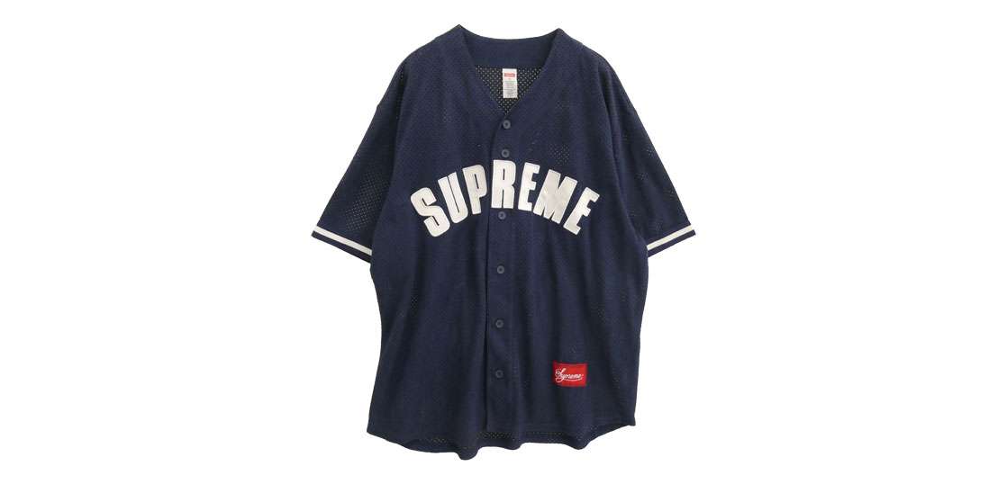 シュプリーム 24SS Ultrasuede Mesh Baseball Jersey 買取実績