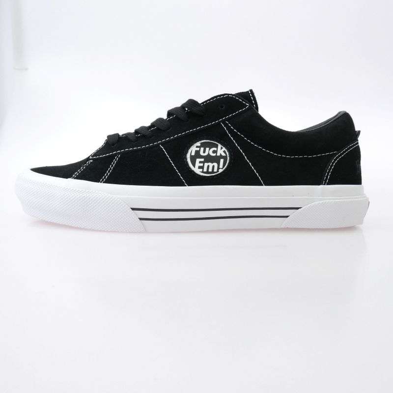 シュプリーム 24SS VN000MQ8CJK Vans Sid Black Fuck Em シド スエード ヴァンズ バンズ スニーカー 買取実績 画像