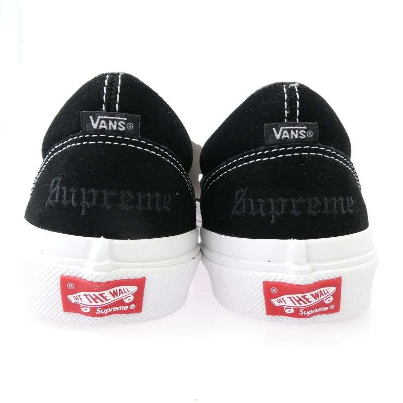 シュプリーム 24SS VN000MQ8CJK Vans Sid Black Fuck Em シド スエード ヴァンズ バンズ スニーカー 買取実績 画像