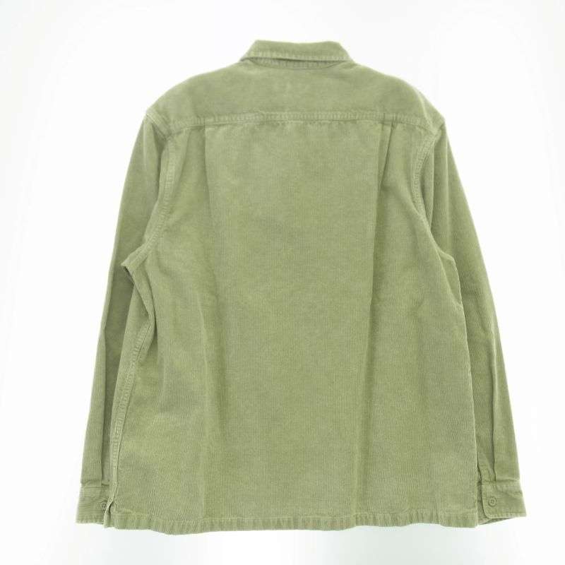 シュプリーム 24SS Washed Corduroy Zip Up Shirt ウォッシュ加工 コーデュロイ フルジップ 長袖シャツ 買取実績 画像