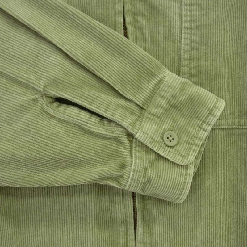 シュプリーム 24SS Washed Corduroy Zip Up Shirt ウォッシュ加工 コーデュロイ フルジップ 長袖シャツ 買取実績 画像