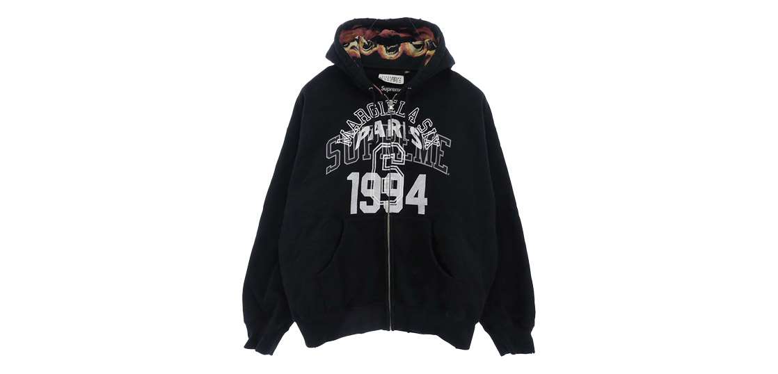 シュプリーム 24SS × MM6 Zip Up Hooded Sweatshirt 買取実績