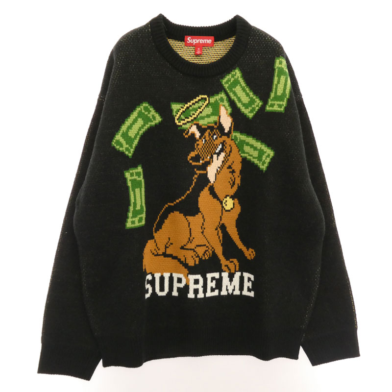 シュプリーム 25AW All Dogs Go To Heaven Sweater オールドッグ ゴートゥーヘブン ニット セーター 買取実績 画像