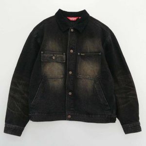 シュプリーム 25AW DISTRESSED SELVEDGEトラッカージャケット デニムジャケット 買取実績