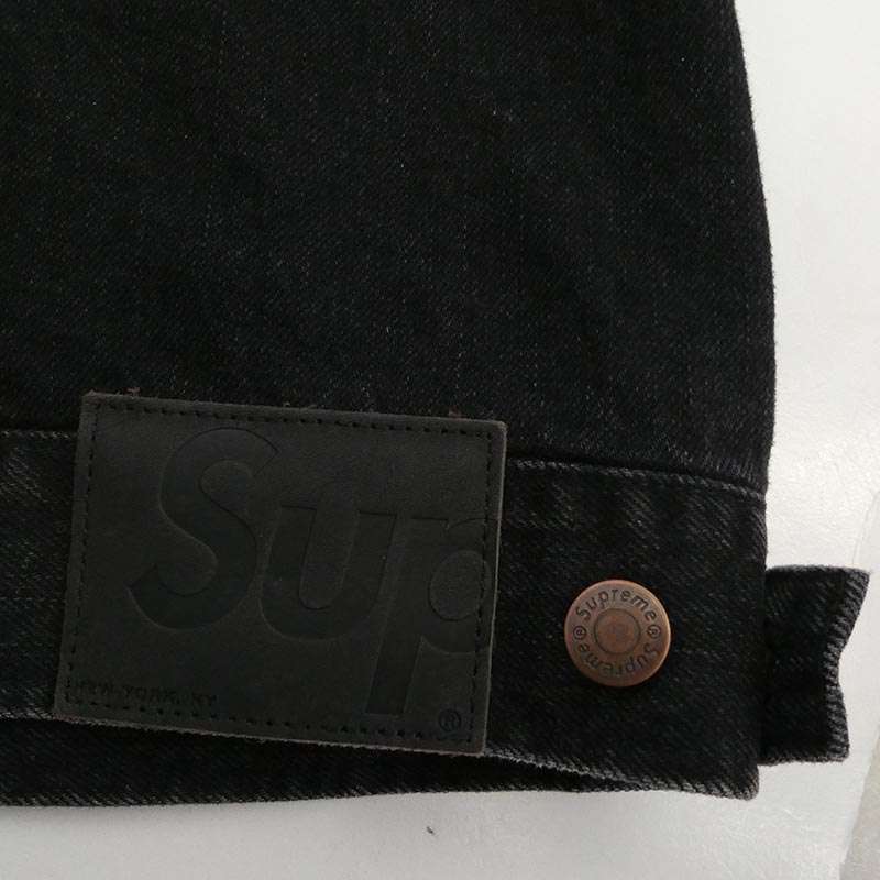 シュプリーム 25AW DISTRESSED SELVEDGE ディストレッスド セルヴィッチ トラッカージャケット デニムジャケット 買取実績 画像