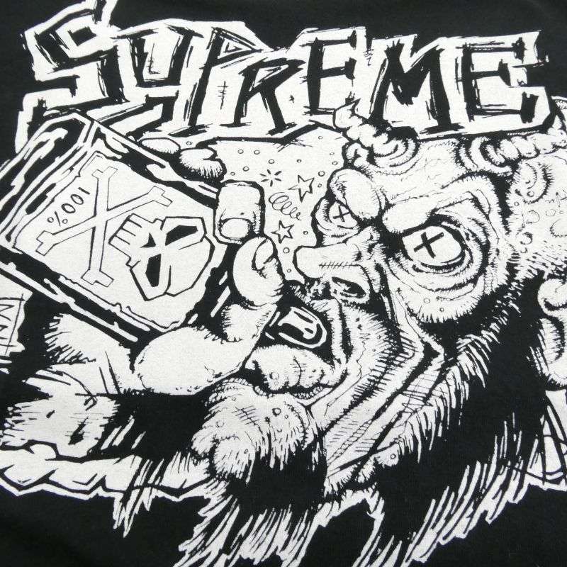 シュプリーム 25AW Fuckin Blowout Tee ファッキン ブローアウト プリント クルーネック 半袖Tシャツ 買取実績 画像