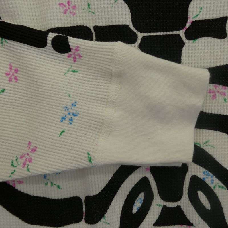 シュプリーム 25AW × Hanes ヘインズ Bones Thermal Crew Floral ボーンズ フローラル プリント クルーネック サーマル 長袖カットソー 買取実績 画像