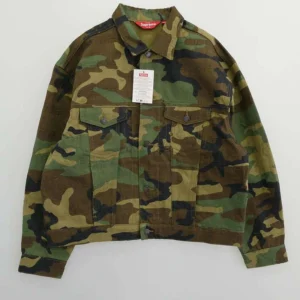 シュプリーム 19SS Gonz Map Work Jacket フルジップ デニムジャケット